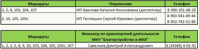 Расписание движения автобусов 2024 год - Официальный Интернет-портал  Березовского городского округа